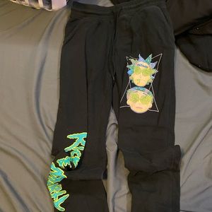 MENS RICK AND MORTY JOGGERS